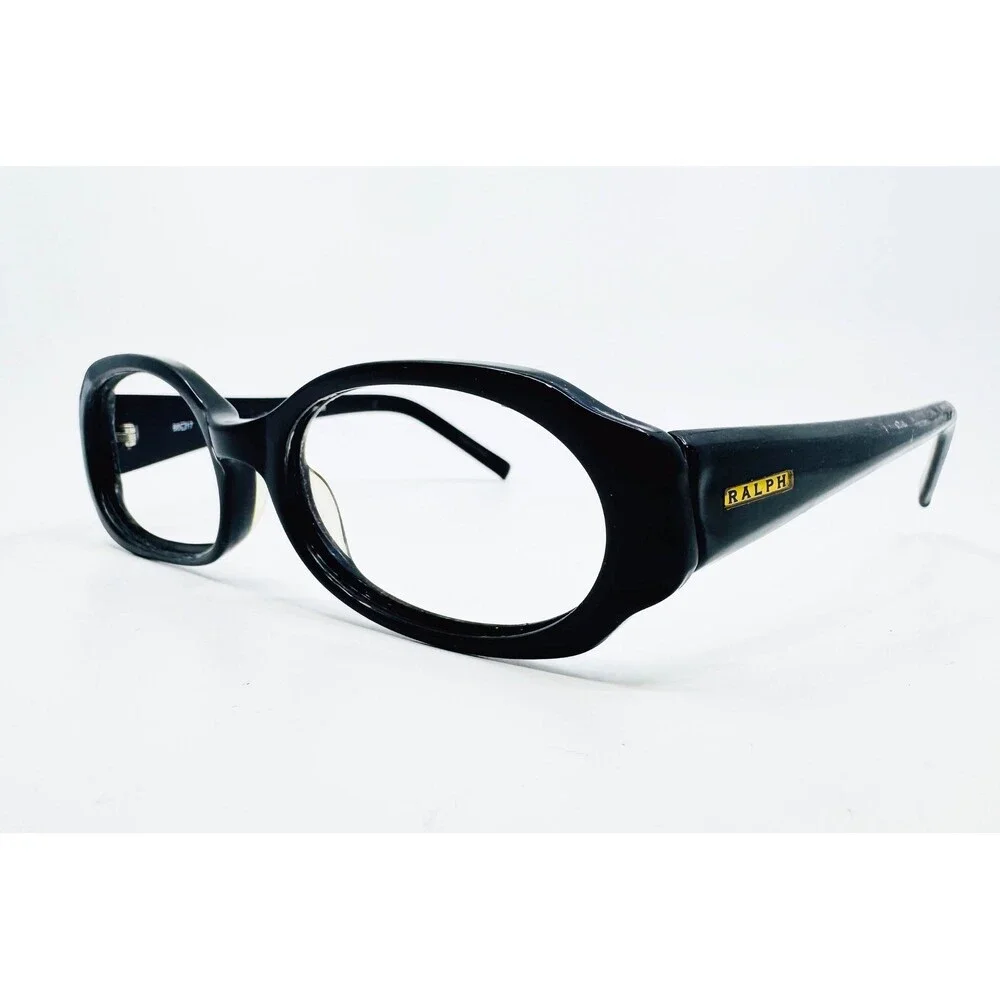 Ralph Lauren Eyeglasses Womens Black 7511/S 807 Oval Frames 50-17-135